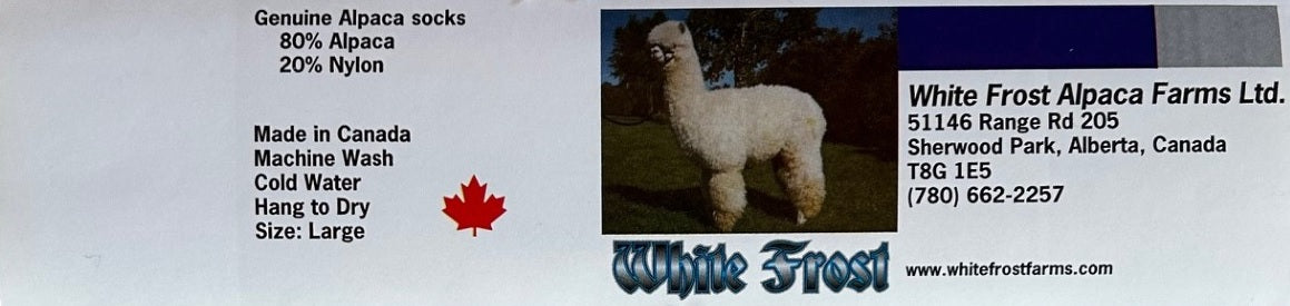 Women's Light Grey Alpaca Socks