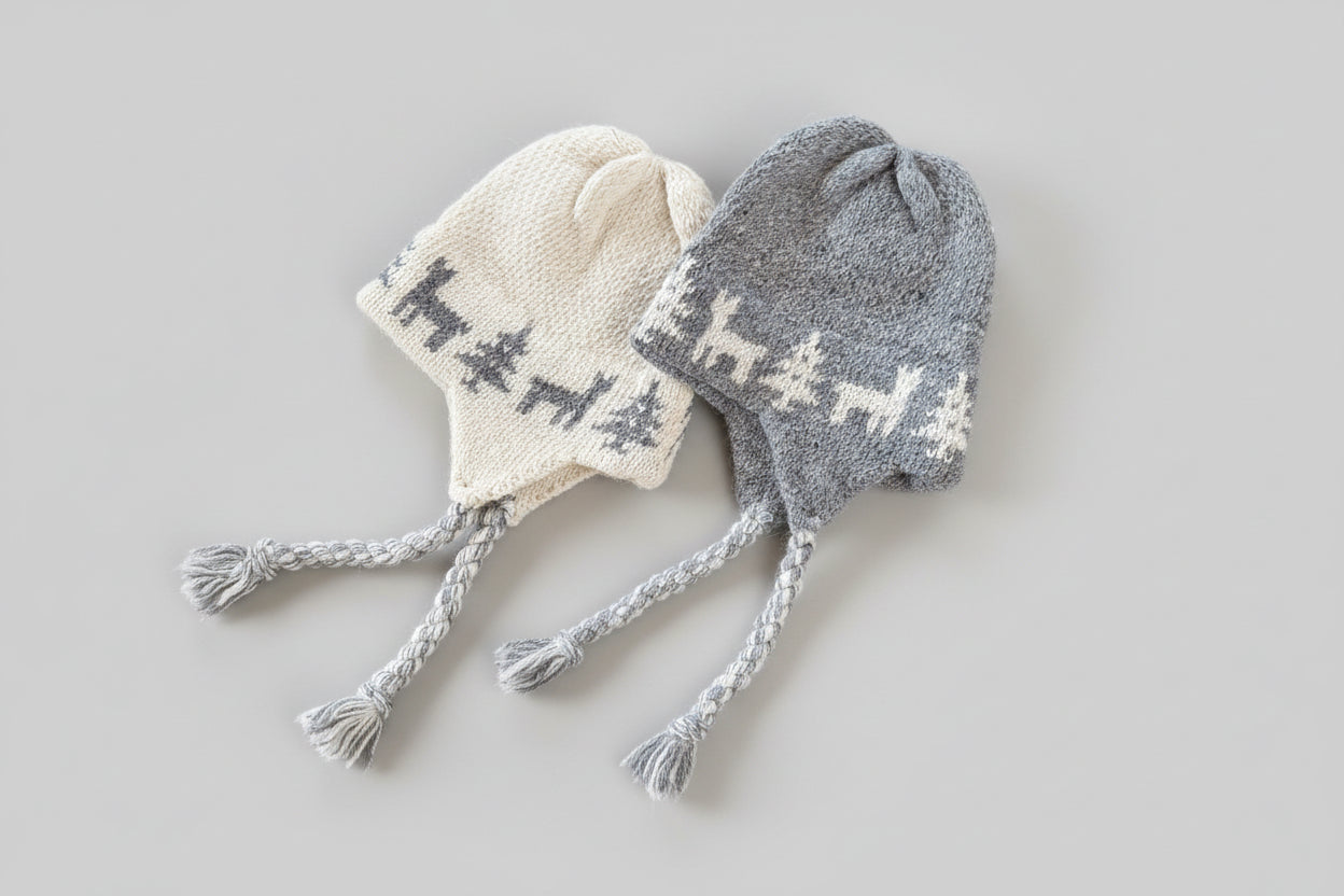 Kids Aztec Forest Flap Hat