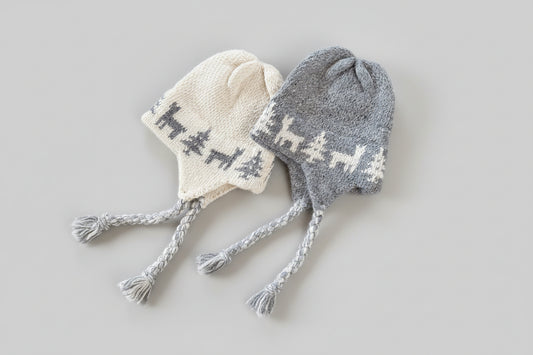 Kids Aztec Forest Flap Hat