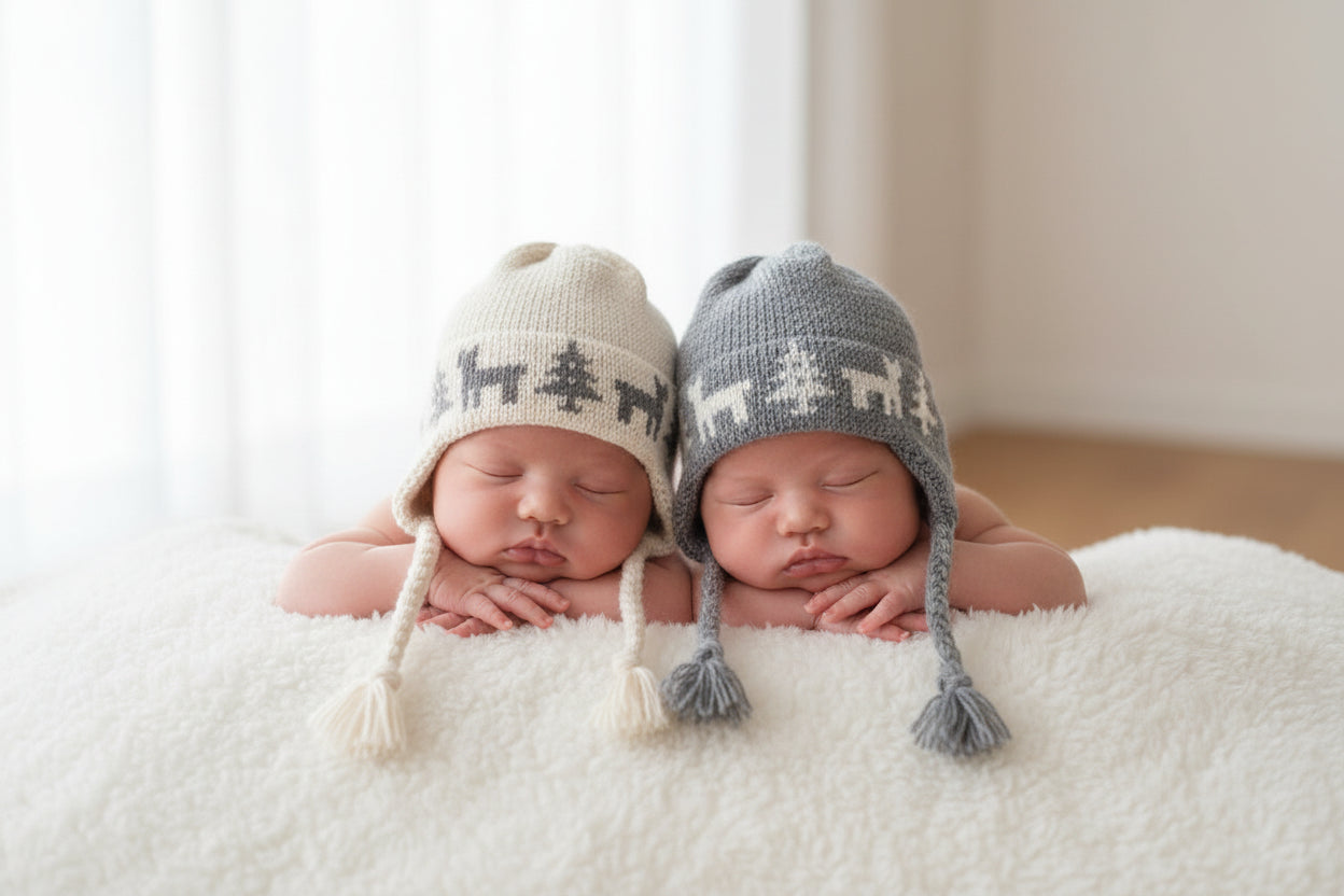 Kids Aztec Forest Flap Hat